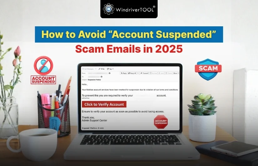 How to Avoid Account Suspended Scam Emails