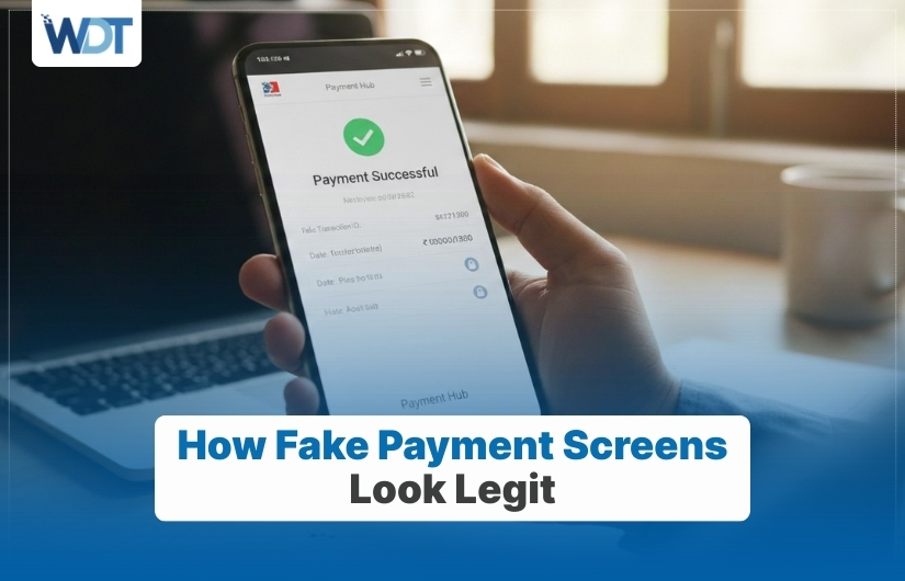 fake payment screens, payment scam