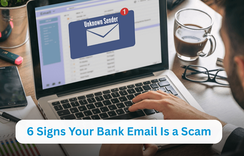 6 Signs Your Bank Email Is a Scam